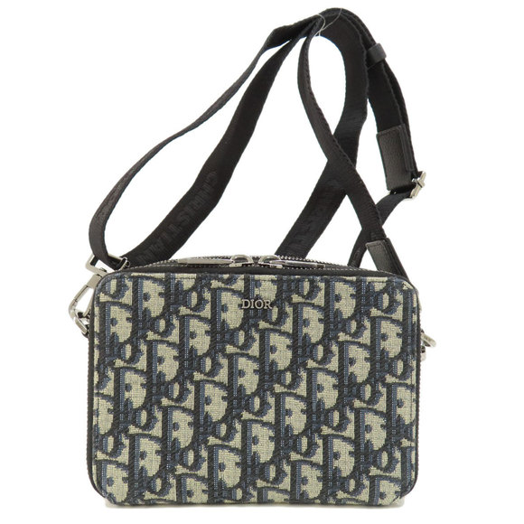 Dior Handbags - CHRISTIAN DIOR Trotter Shoulder Bag Canvas Women's